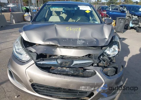 2012 Hyundai Accent Gls from USA, damaged, VIN KMHCT4AEXCU114957